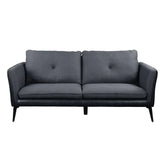 Harun Gray Fabric & PU Sofa Model 51490 By ACME Furniture